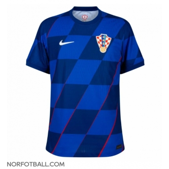 Billige Fotballdrakt Kroatia Replika Bortedrakt EM 2024 Kortermet